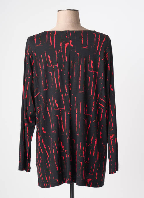 Tricou imprimeu fantezie mâneci lungi negru Q'NEEL femme