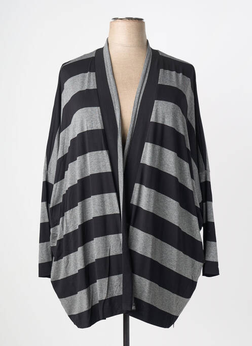 Vestă cu mâneci lungi elasticitate negru Q'NEEL femme