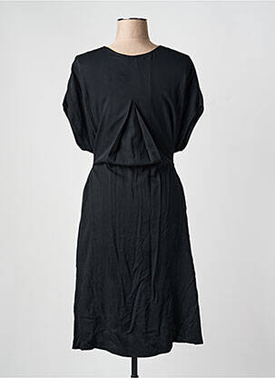 Rochie midi mâneci scurte mâneci scurte negru QUATTRO femeie