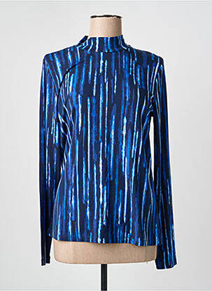 Tricou imprimeu fantezie mâneci lungi albastru YEST femme