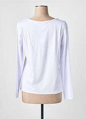Tricou mâneci lungi mâneci lungi alb GEVANA femeie