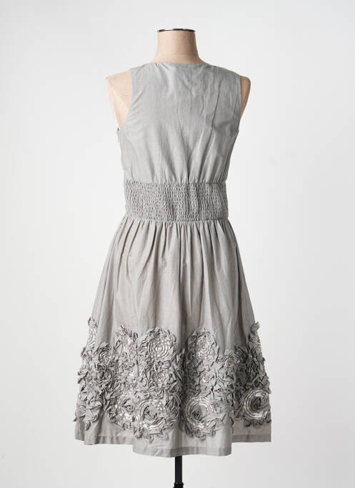 Rochie midi fără mâneci fără mâneci gri MYRINE & ME femme