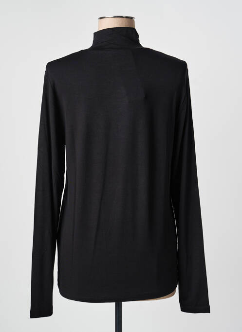 Tricou elasticitate mâneci lungi negru YEST femme