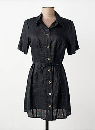 Rochie scurtă mâneci scurte mâneci scurte negru YEST femme