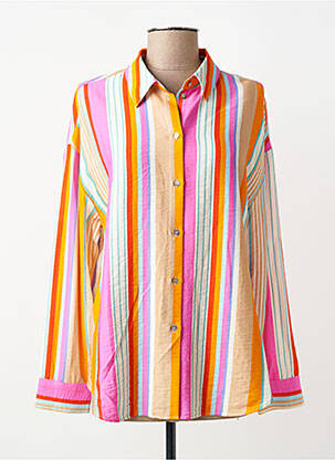 Cămașă croială dreaptă mâneci lungi portocaliu ESQUALO femme