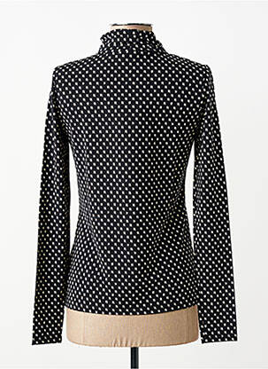 Top elasticitate mâneci lungi negru YEST femeie