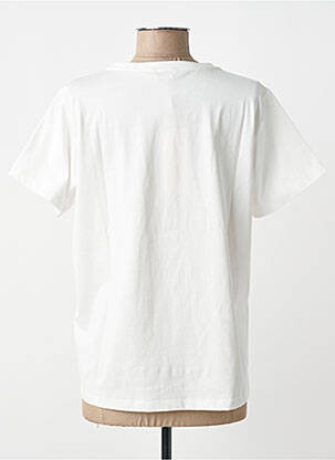 Tricou imprimeu fantezie mâneci scurte alb ESQUALO femeie