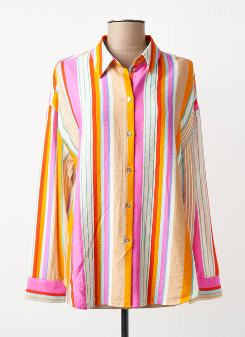 Cămașă croială dreaptă mâneci lungi portocaliu ESQUALO femme