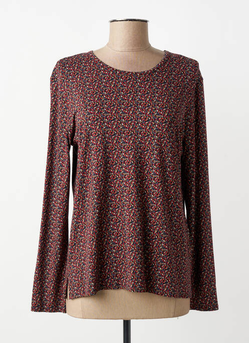 Top elasticitate mâneci lungi negru GEVANA femme