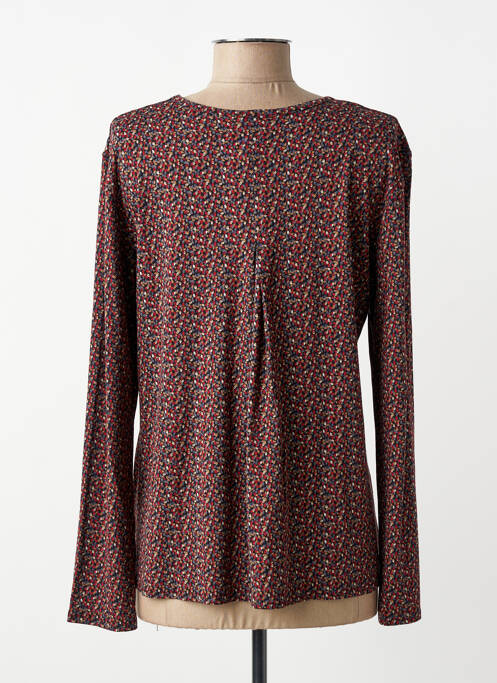 Top elasticitate mâneci lungi negru GEVANA femme