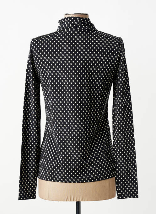 Top elasticitate mâneci lungi negru YEST femme