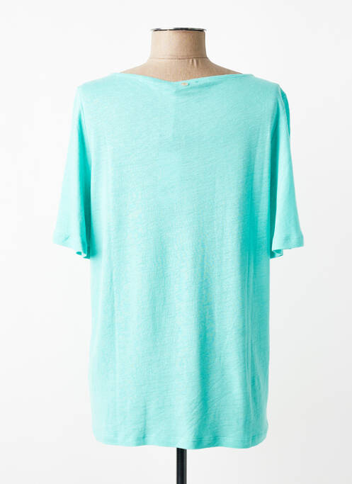 Tricou elasticitate mâneci scurte albastru YEST femme