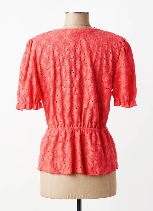 Top mâneci scurte mâneci scurte roz YEST femme