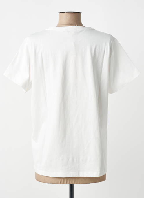 Tricou imprimeu fantezie mâneci scurte alb ESQUALO femme