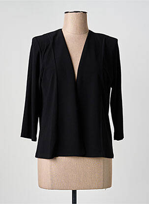 Jachete casual croială cambrată negru GEVANA femme