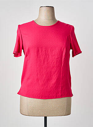 Top mâneci scurte mâneci scurte roz GEVANA femme