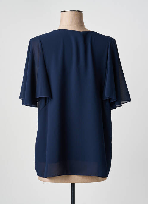 Top mâneci scurte mâneci scurte albastru QUATTRO femme