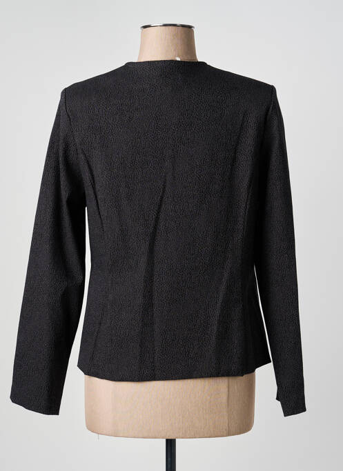 Jachete casual guler rotund negru GEVANA femme