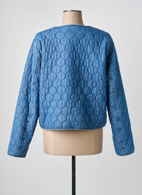 Jachete casual guler rotund albastru YEST femme