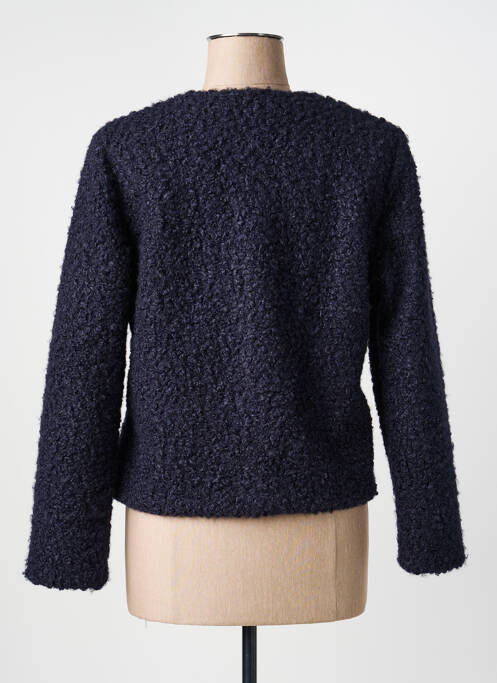 Jachete casual guler rotund albastru GEVANA femme