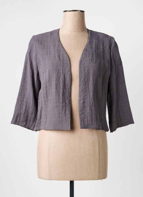 Jachete casual croială dreaptă gri GEVANA femme