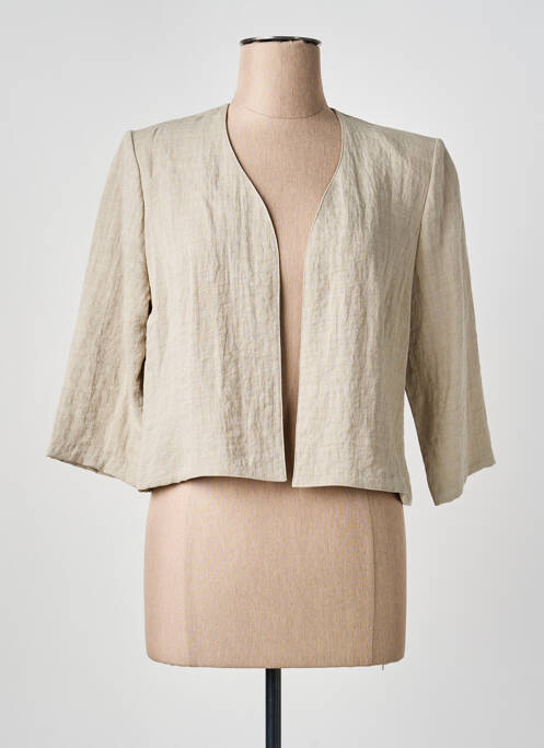 Jachete casual croială dreaptă bej GEVANA femme