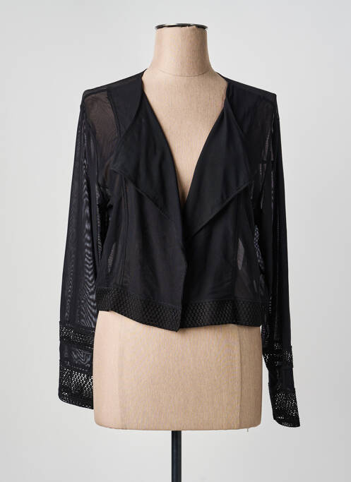 Bolero mâneci lungi negru 3322 femme