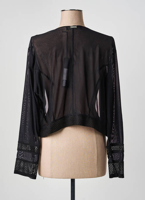 Bolero mâneci lungi negru 3322 femme