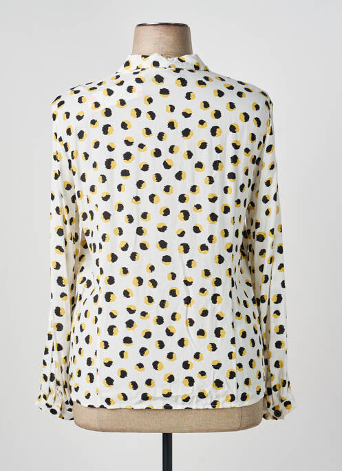 Cămașă imprimeu fantezie mâneci lungi alb GEVANA femme