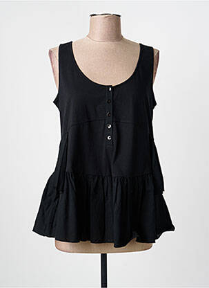 Top croială cambrată fără mâneci negru MYRINE ANTWERP femme