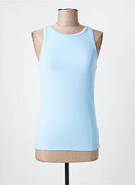 Tricou elasticitate mâneci scurte albastru YEST femme