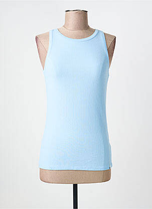 Tricou elasticitate mâneci scurte albastru YEST femme