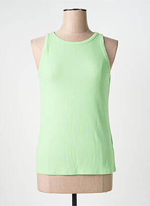 Tricou elasticitate mâneci scurte verde YEST femeie