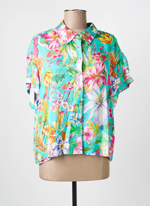 Cămașă mâneci scurte mâneci scurte albastru ESQUALO femme