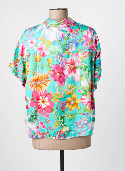 Cămașă mâneci scurte mâneci scurte albastru ESQUALO femme