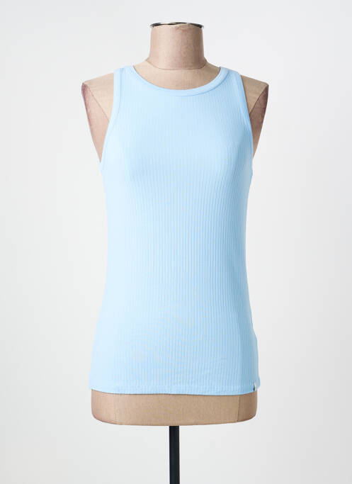 Tricou elasticitate mâneci scurte albastru YEST femme