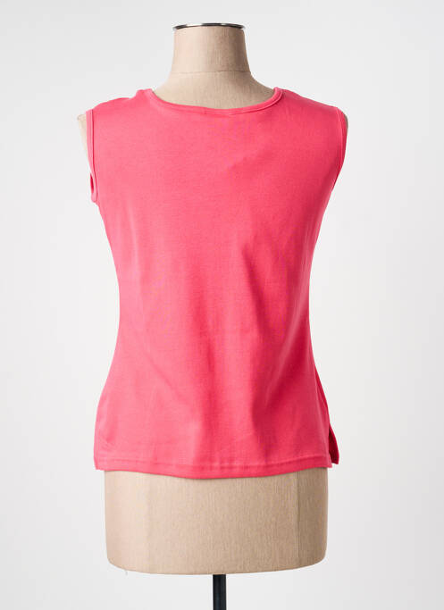 Maiou elasticitate fără mâneci roz GEVANA femme