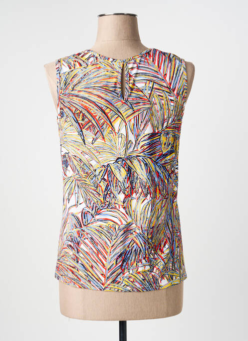 Top elasticitate fără mâneci galben GEVANA femme