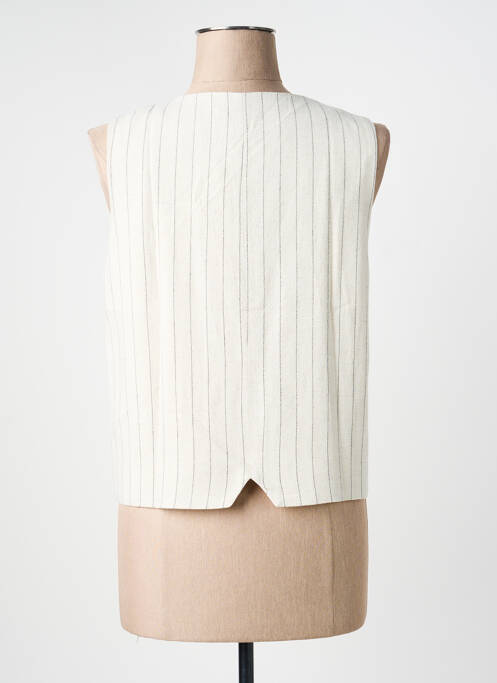 Vestă fără mâneci buzunare bej ESQUALO femme