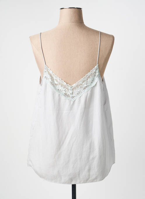 Top elasticitate bretele subțiri gri ESQUALO femme