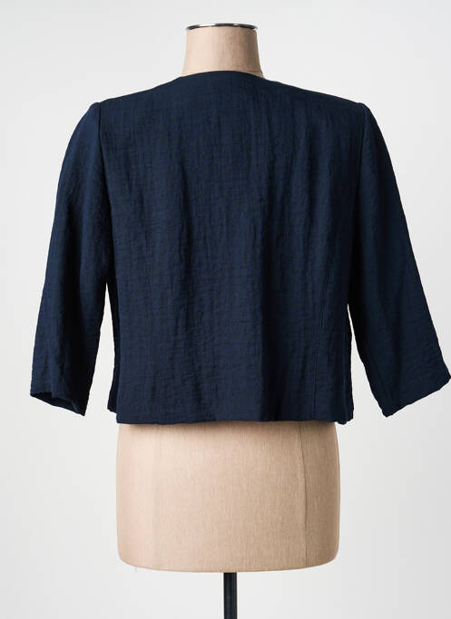 Bolero țesătură crep albastru GEVANA femme