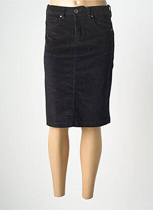 Fustă midi mărime normală negru GEVANA femme