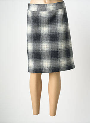 Fustă midi mărime normală negru GEVANA femme