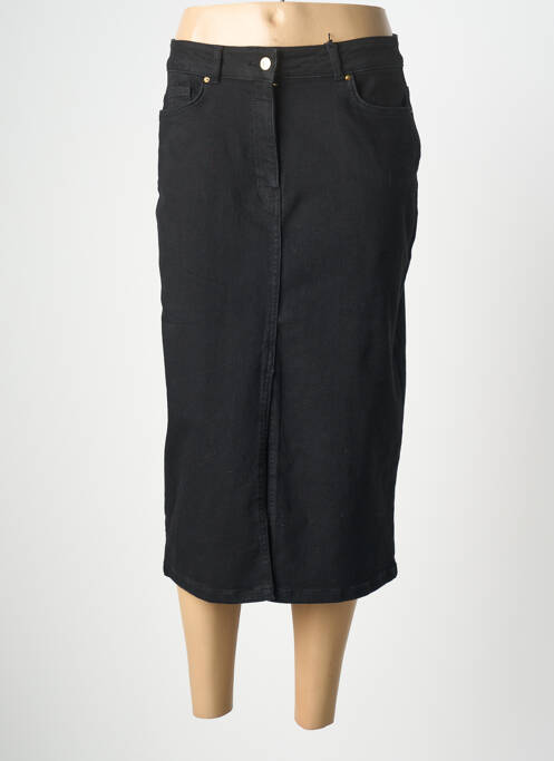 Fustă midi mărime normală negru YEST femme