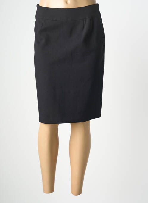 Fustă midi mărime normală negru GEVANA femme