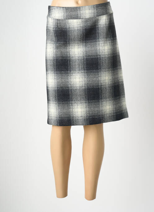 Fustă midi mărime normală negru GEVANA femme