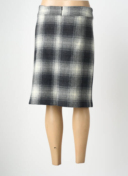 Fustă midi mărime normală negru GEVANA femme