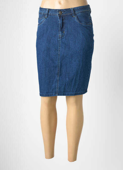 Fustă midi mărime normală albastru GEVANA femme