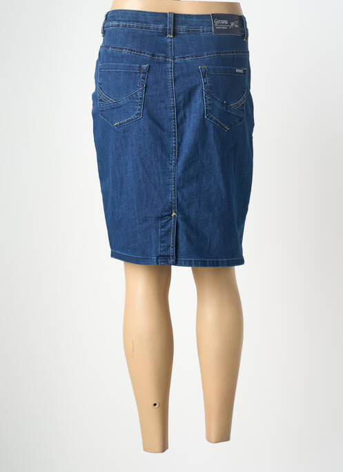 Fustă midi mărime normală albastru GEVANA femme