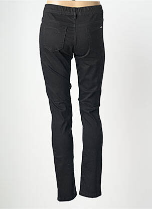 Pantalon slim talie elastică negru GEVANA femeie